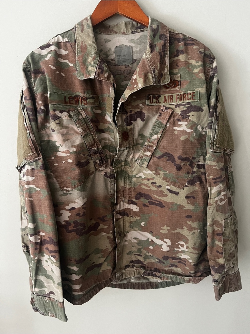 U.S. Air Force Multicam Military Bomber Jacket